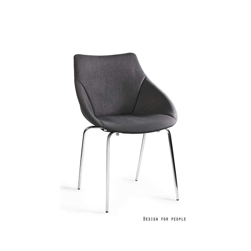 Krzesło Lumi kolor czarny UNIQUE