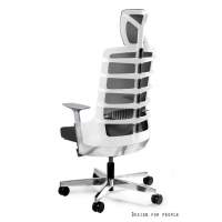 Krzesło biurowe Spinelly białe UNIQUE
